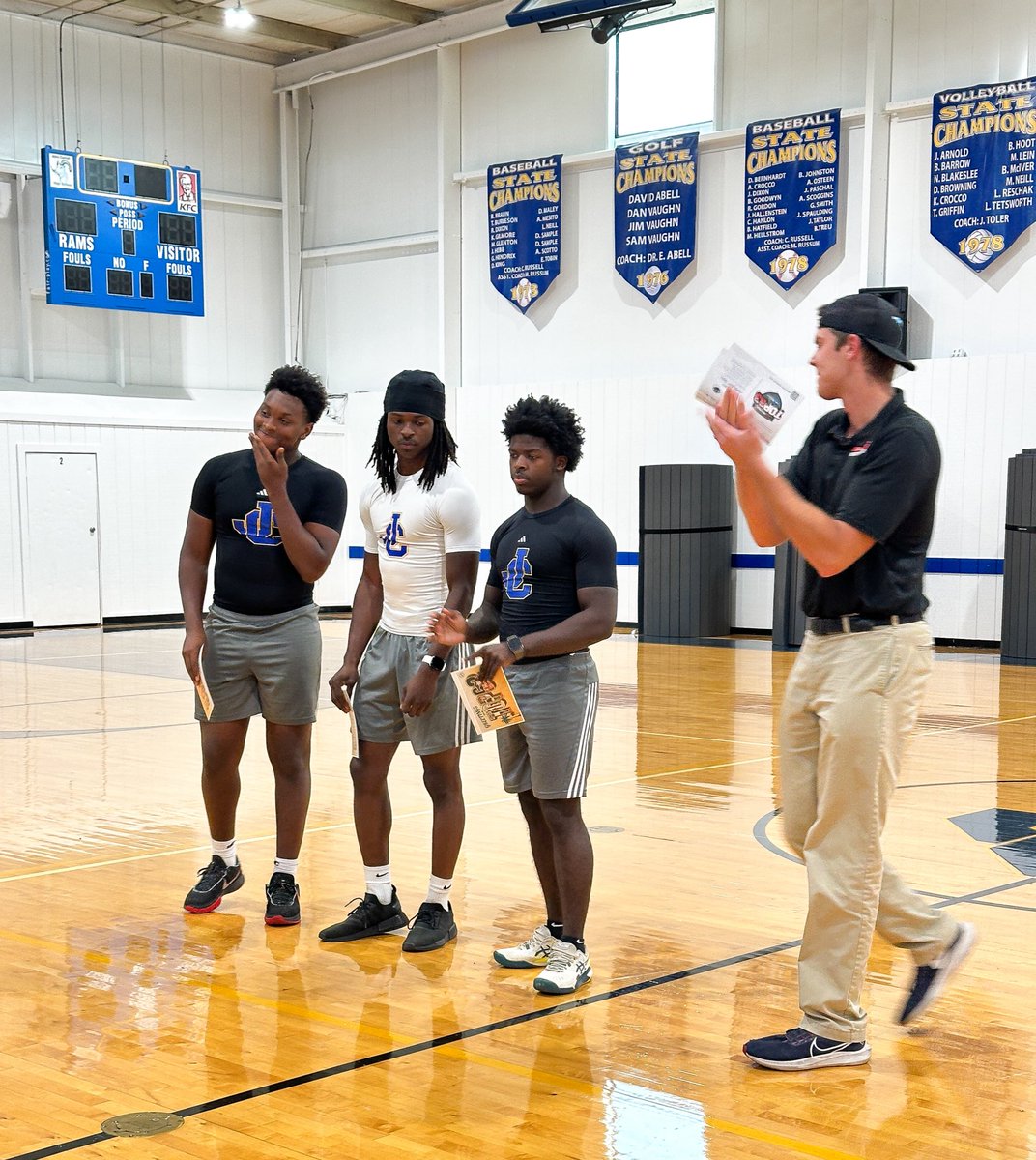 John Carroll High School (@johncarrollhs) on Twitter photo Countdown is ON! 2 weeks until Ram football returns stronger than ever! 🏈 Shoutout to our rising seniors recognized by <a href="/ESPNTop63/">ESPN Top 63</a>! Your grind is paying off! 💪🏽💥 Let’s make this season legendary. #JCHSRamFam #JCNation #Top63 #FridayNightLights Countdown is ON! 2 weeks until Ram football returns stronger than ever! 🏈 Shoutout to our rising seniors recognized by <a href="/ESPNTop63/">ESPN Top 63</a>! Your grind is paying off! 💪🏽💥 Let’s make this season legendary. #JCHSRamFam #JCNation #Top63 #FridayNightLights