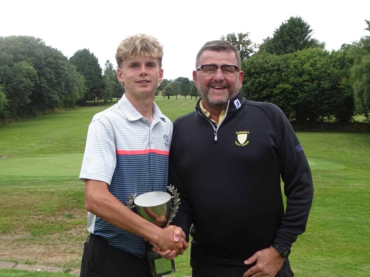 Cornwall Golf Union (@cgucornwall) on Twitter photo U16 County Champion 2025 is Harrison Gurd from <a href="/PerranporthGolf/">Perranporth GolfClub</a> with a total of 154 (75 & 79) today <a href="/LauncestonGolfC/">Launceston Golf Club</a> <a href="/swsportsnews/">South West Sports News</a>
#CornwallGolf #thankyouLauncestongreathospitality U16 County Champion 2025 is Harrison Gurd from <a href="/PerranporthGolf/">Perranporth GolfClub</a> with a total of 154 (75 & 79) today <a href="/LauncestonGolfC/">Launceston Golf Club</a> <a href="/swsportsnews/">South West Sports News</a>
#CornwallGolf #thankyouLauncestongreathospitality