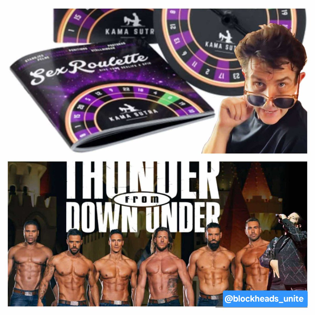 Blockheads Unite (@blockeads) on Twitter photo 10. #WoodURather go with <a href="/JonathanRKnight/">Jonathan Knight-Rodr</a> to the Thunder From Down Under at Excalibur, or play sexy roulette with @JoeyMcintyre in a private high roller room? #WUR #BHU #BlockheadsUnite 10. #WoodURather go with <a href="/JonathanRKnight/">Jonathan Knight-Rodr</a> to the Thunder From Down Under at Excalibur, or play sexy roulette with @JoeyMcintyre in a private high roller room? #WUR #BHU #BlockheadsUnite