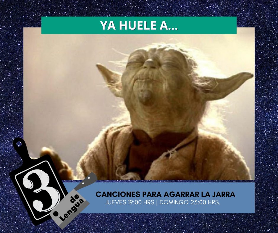 Universo 94.9 (@universo949) on Twitter photo ¿Cuáles son las canciones que nos inspiran para agarrar la jarra?
Este jueves a las 19:00 horas, nos pondremos a tono con nuestras audiencias, ¡ y <a href="/tresdelengua/">Tres de Lengua</a> !
Prepara tu lista con los que te sientes alegre, motivado, melacólico, ¡y hasta eufórico! ➡️ universo949.mx ¿Cuáles son las canciones que nos inspiran para agarrar la jarra?
Este jueves a las 19:00 horas, nos pondremos a tono con nuestras audiencias, ¡ y <a href="/tresdelengua/">Tres de Lengua</a> !
Prepara tu lista con los que te sientes alegre, motivado, melacólico, ¡y hasta eufórico! ➡️ universo949.mx