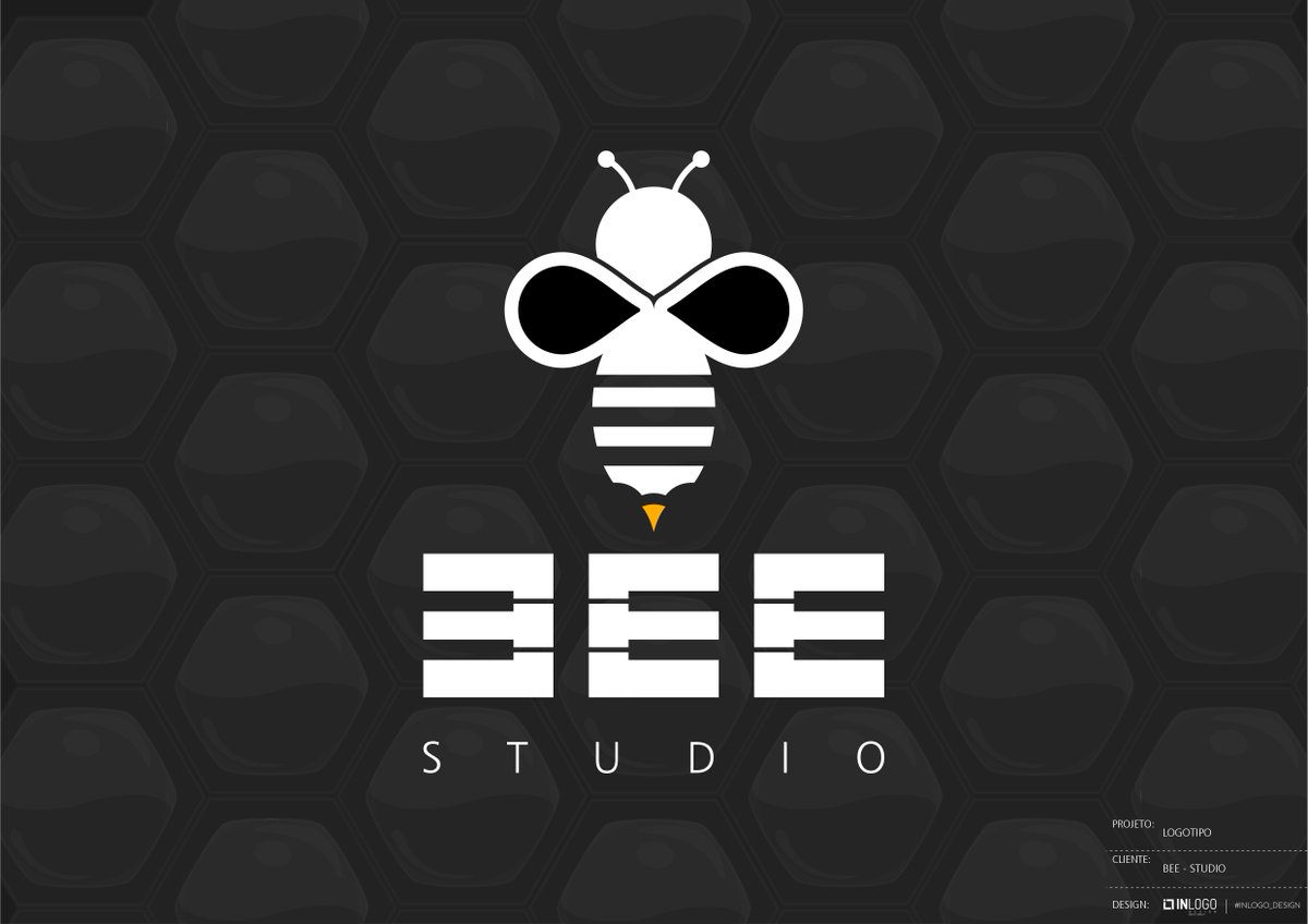 CorelDRAW's tweet image. A logo that bee-longs in the spotlight! 🐝 Mário Freire’s Bee Studio design is a striking example of how #CorelDRAW makes bold #branding come to life.
