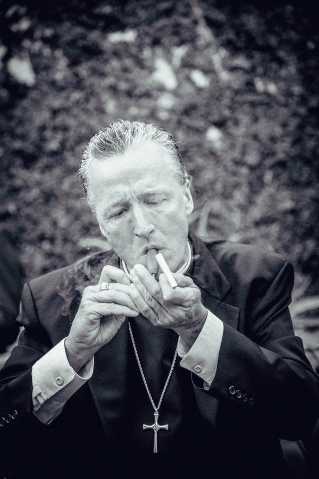 Father Chad Ripperger, Exorcist: "People will often ask me: Father, what do you do to get away from it all? I tell them: I smoke cigars &amp; drink scotch."

"And why do you do that?"

"Because I refuse to allow demons to rob me of a normal life."