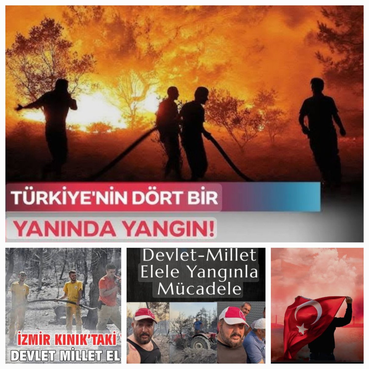 🌲 Orman yangınlarıyla mücadelede dünyaya örnek olan Türkiye, Yeşil Vatan’ı korumak için tüm kurumlarıyla sahada.

Milletçe el birliğiyle bu sınavı da aşacağız.

Her felaketi siyasi ranta tahvil etmeye çalışanlar, “devlet nerede” algısıyla umudu değil, karamsarlığı yaymak
