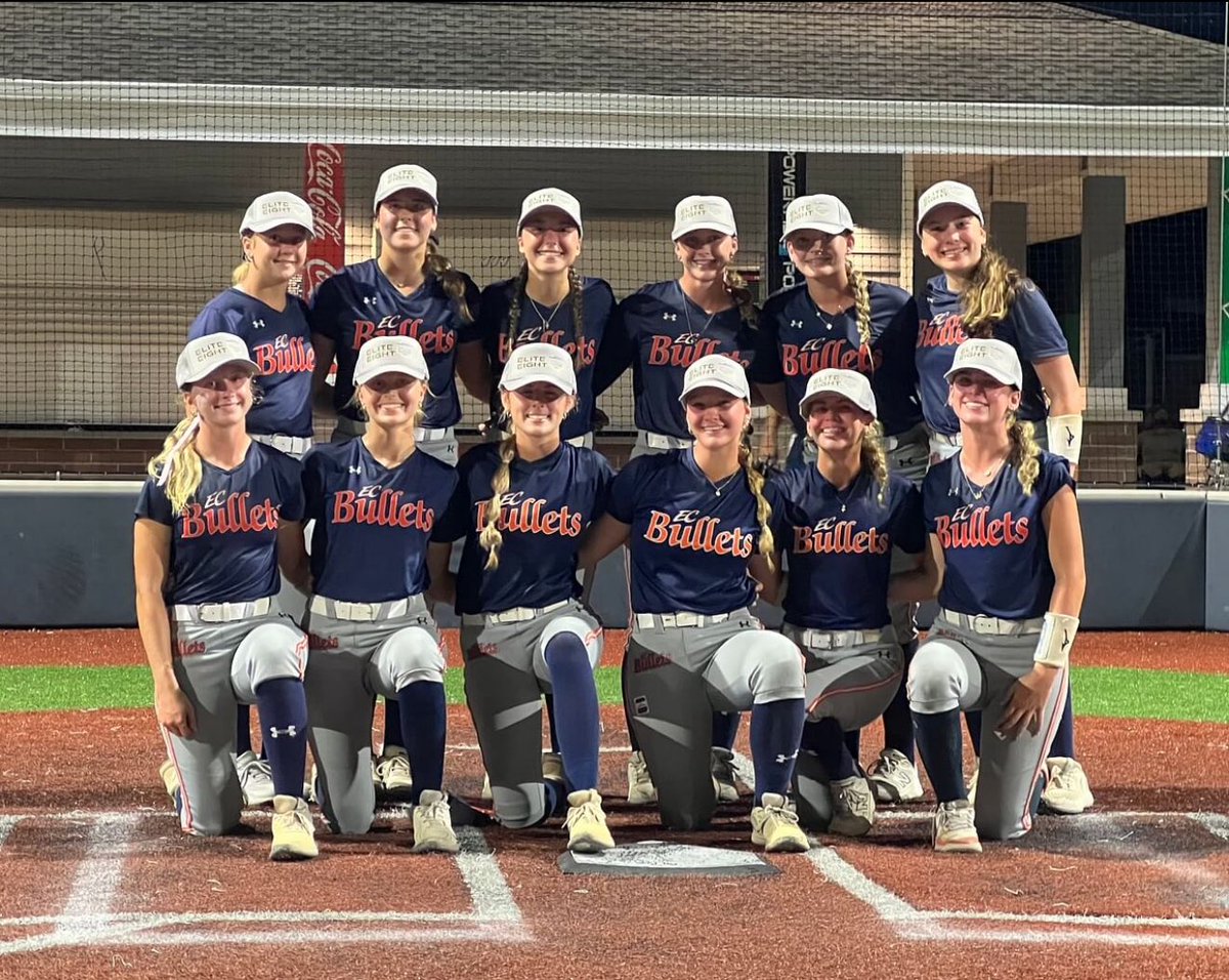 EC Bullets Jackson - Travis 14U (@ecbullets14u) on Twitter photo Our time at <a href="/thealliancefp/">The Alliance Fastpitch</a> championships has come to an end in the Elite 8 along with our season. Incredibly proud of our girls. They always battled and gave 100% effort! We’re excited for the future with <a href="/ECB_Premier/">EC Bullets Premier</a>! Our time at <a href="/thealliancefp/">The Alliance Fastpitch</a> championships has come to an end in the Elite 8 along with our season. Incredibly proud of our girls. They always battled and gave 100% effort! We’re excited for the future with <a href="/ECB_Premier/">EC Bullets Premier</a>!