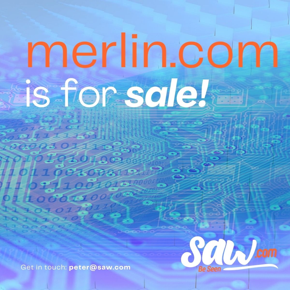 🔮 Merlin.com is now for sale.

Short. Memorable. Loaded with potential.

Whether you're building the next #AI powerhouse, a knowledge platform, or a visionary #tech brand — Merlin.com gives your business the kind of instant credibility and mystique