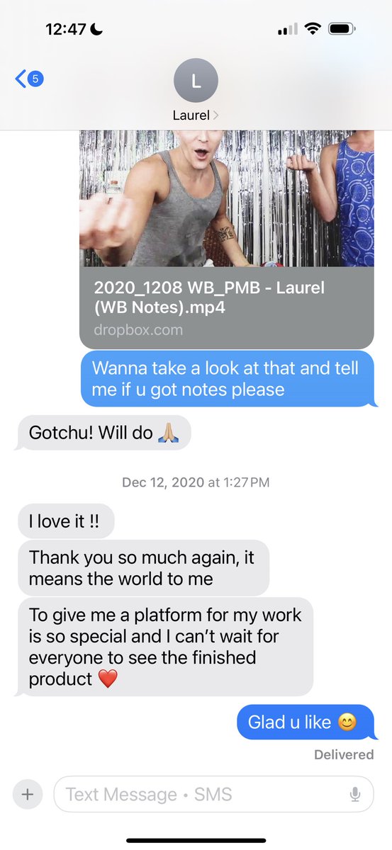 somebody talking shit so here’s what we gotta do