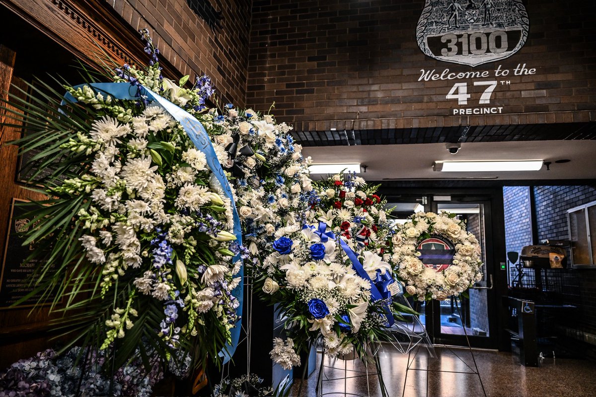 Jessica S. Tisch (@nypdpc) on Twitter photo Officer Islam lived, as he died, a hero.
Today, we visited <a href="/NYPD47Pct/">NYPD 47th Precinct</a> for what should have been his 0630 roll call. His absence weighed heavy.
There is no amount of training or years on the job that can prepare us for losing one of our own.
While their hearts are broken, our Officer Islam lived, as he died, a hero.
Today, we visited <a href="/NYPD47Pct/">NYPD 47th Precinct</a> for what should have been his 0630 roll call. His absence weighed heavy.
There is no amount of training or years on the job that can prepare us for losing one of our own.
While their hearts are broken, our
