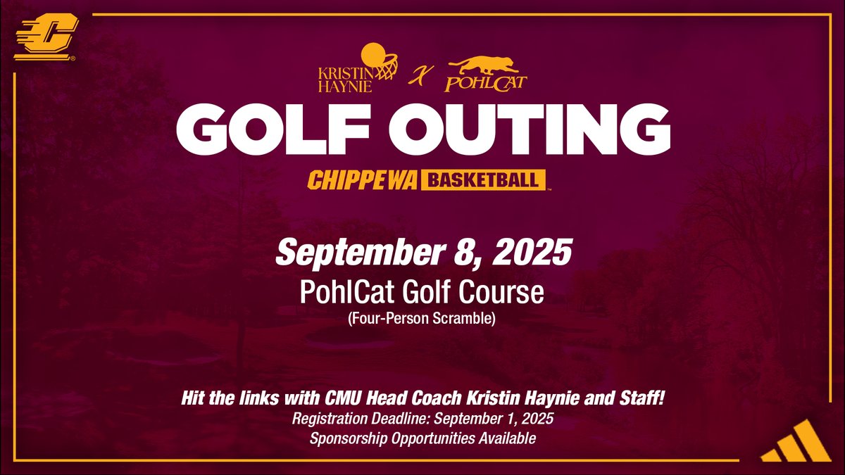 Hit the links with us this September! ⛳

More details ⤵️

🔗: bit.ly/4fcTQaW

#FireUpChips🔥⬆️🏀 | #WeAre1
