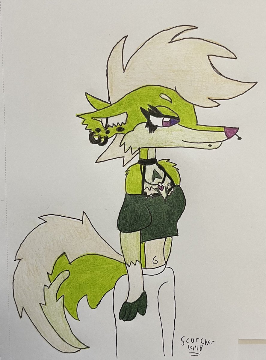 Art fight 2025 - bishop 

Friendly fire for <a href="/Scootzzzzzx/">scootz 🍉</a> of their anthro dog oc bishop as he is standing still looking at something or thinking what he wanna do today 

Hope you like it 

#artfight #artfight2025 #friendlyfire #drawing #sfw #fullbody #furry #anthro #oc #dog