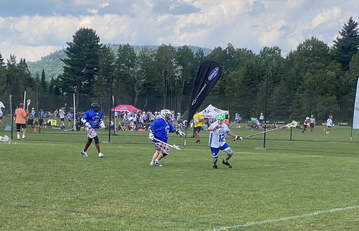 gray_lax's tweet photo. 55+ knocks off North Jersey Shore 12-5 in Game 1 in Lake Placid. Stellar defense all game and a big 3rd Q to extend a 5-3 halftime lead. Next up: Harley!  #LaxBrotherhood #GoDuke https://t.co/K5tT0aKkgQ