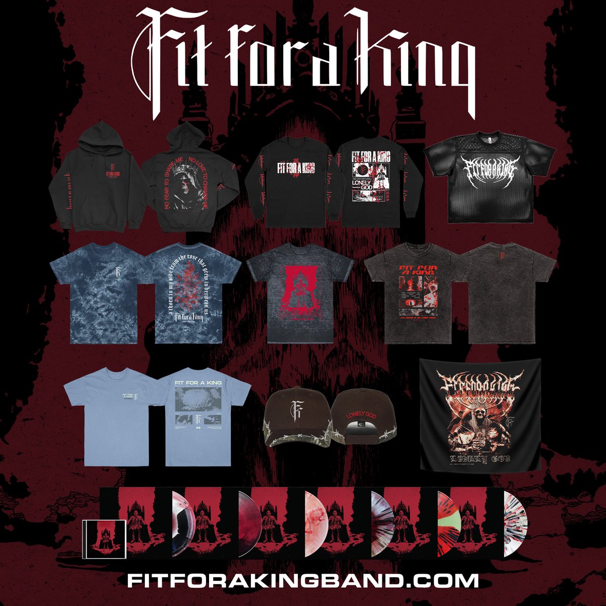 fitforaking's tweet photo. The wait is almost over! Out this Friday.
Pre-order 'Lonely God' at the 🔗 in bio.

Artwork by @jacksoneudy https://t.co/0UKQj7jAmE