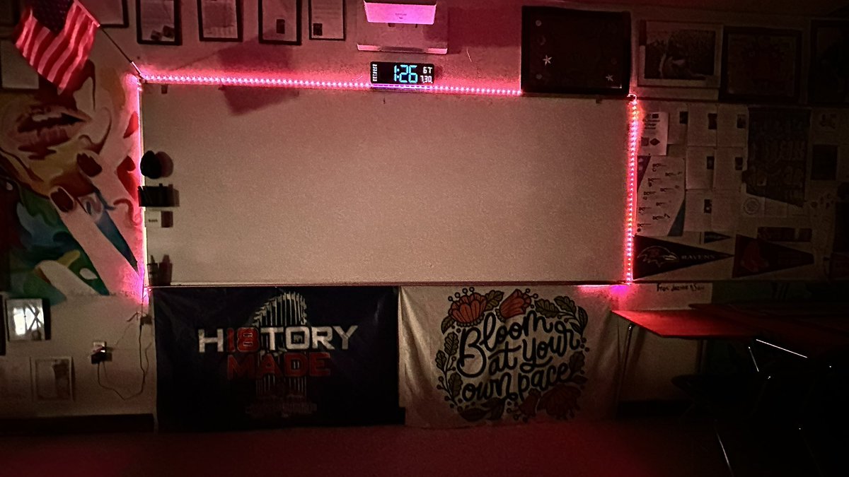 Allison Vega (@edhsartteach) on Twitter photo Got the new digital clock up! How did you know I had one in my cart? Thank you <a href="/EDAztecs_HS/">Venessa Betancourt</a> ! Got the new digital clock up! How did you know I had one in my cart? Thank you <a href="/EDAztecs_HS/">Venessa Betancourt</a> !