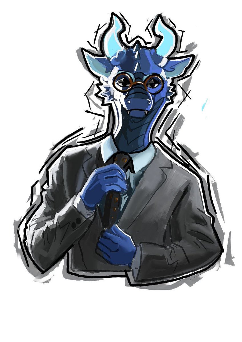 Nowakai2's tweet photo. #helldivers2art #furryartwork #furryartist #severance https://t.co/bVlLrzjXSv