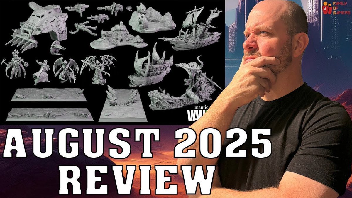 Mantic Vault August 2025 REVIEW <a href="/manticgames/">Mantic Games</a> #manticdeadzone #deadzoneislife #mantickingsofwar #manticarmada #3dprint #3Dprinting 
youtu.be/KwzDf4Zg08s