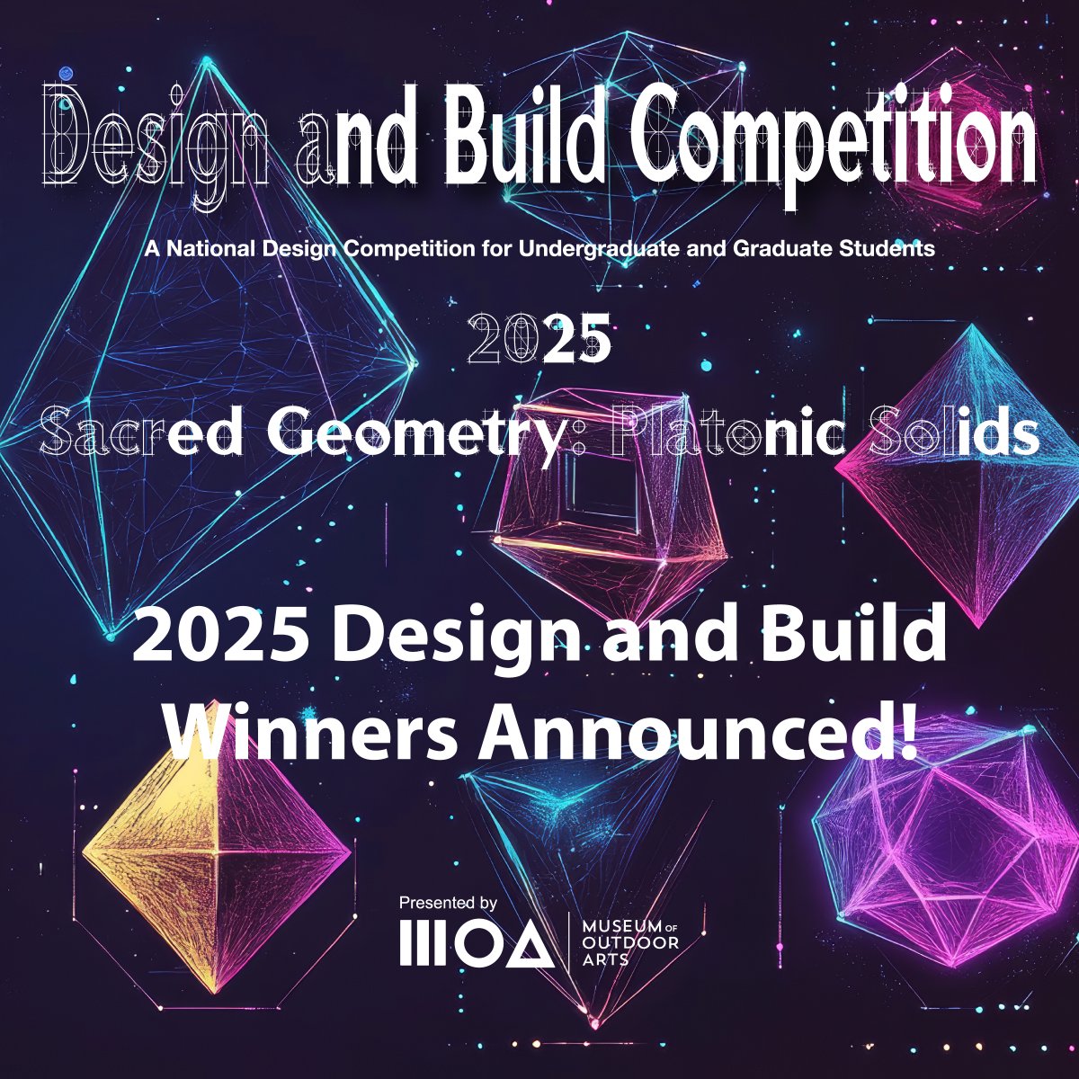 moadesignbuild's tweet image. 🎉 Announcing the winners of the Museum of Outdoor Arts&apos;  2025 Design and Build Competition! 🎉
The 2026 competition will launch this fall—stay tuned!

🔗 Link in bio for full details.