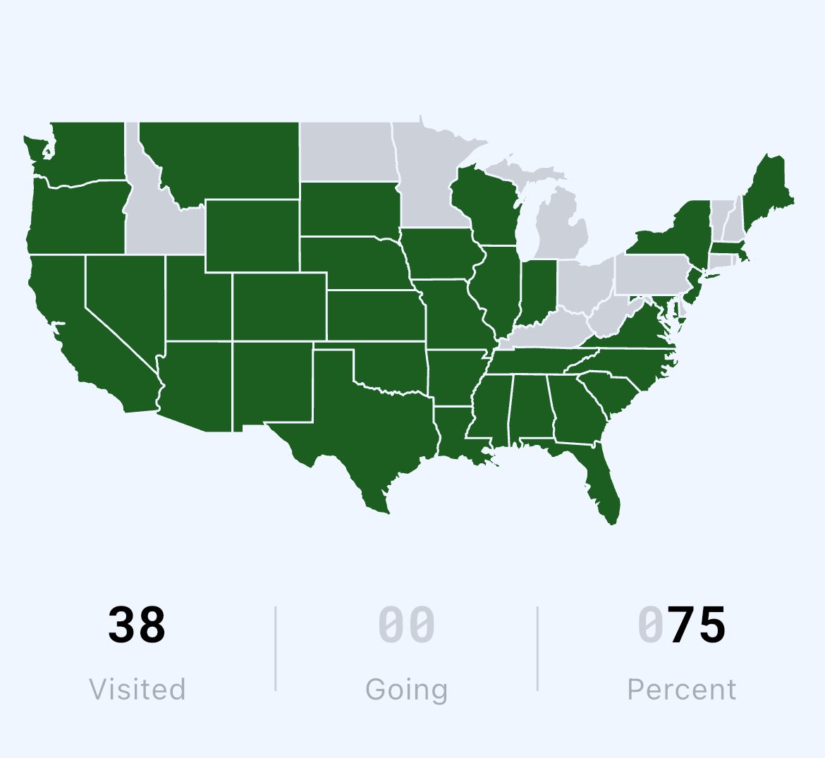 prezbread's tweet image. Some of y’all need to travel more. Going to Kentucky and WV in the near future. Will be checking off Michigan sooner or later too