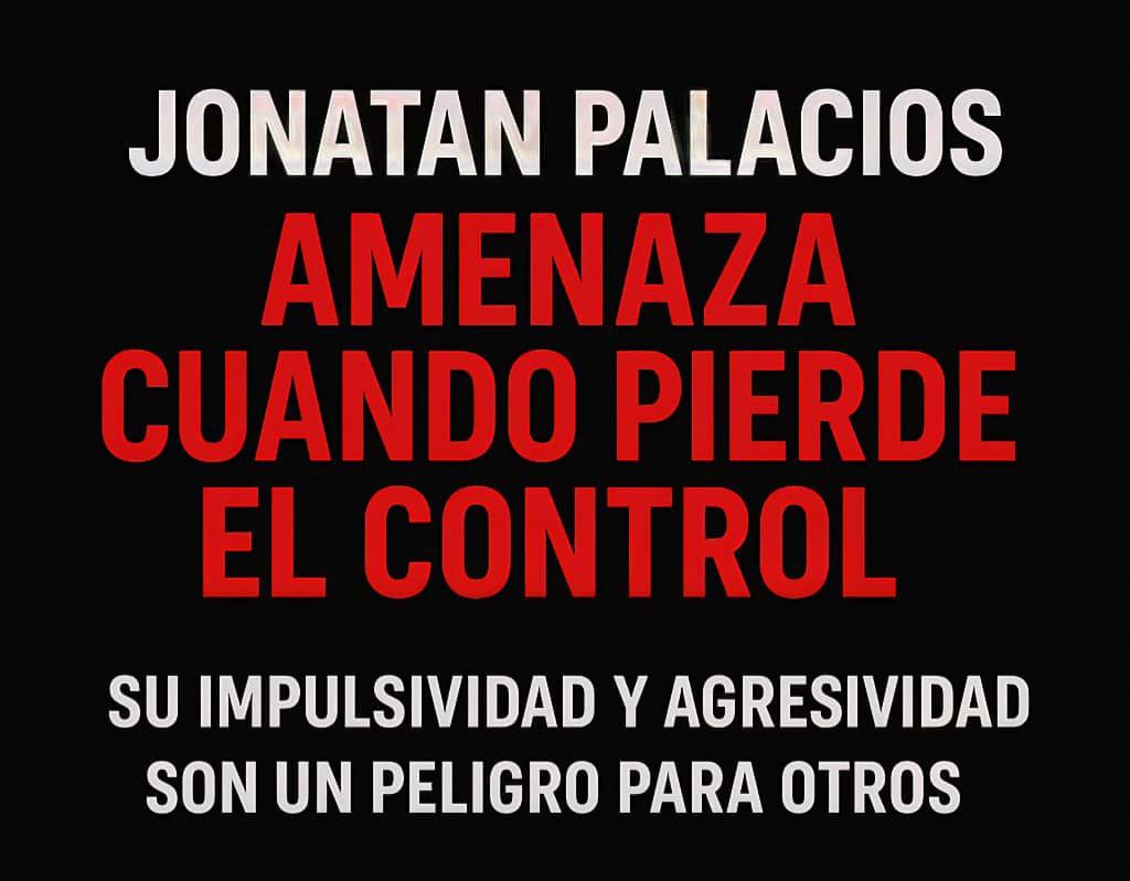 Jonatan Palacios no tiene credibilidad: extorsiona, miente y se vende al mejor postor. #JonatanPalaciosParaco