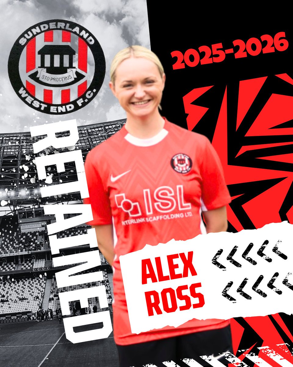 🔥 𝐏𝐋𝐀𝐘𝐄𝐑 𝐀𝐍𝐍𝐎𝐔𝐍𝐂𝐄𝐌𝐄𝐍𝐓! 
Retained for the 2025/26 season is none other than our captain, Alex Ross! 🫡⚽

Alex brings a wealth of experience, leadership, and a strong presence both on and off the pitch💪🔴⚫.