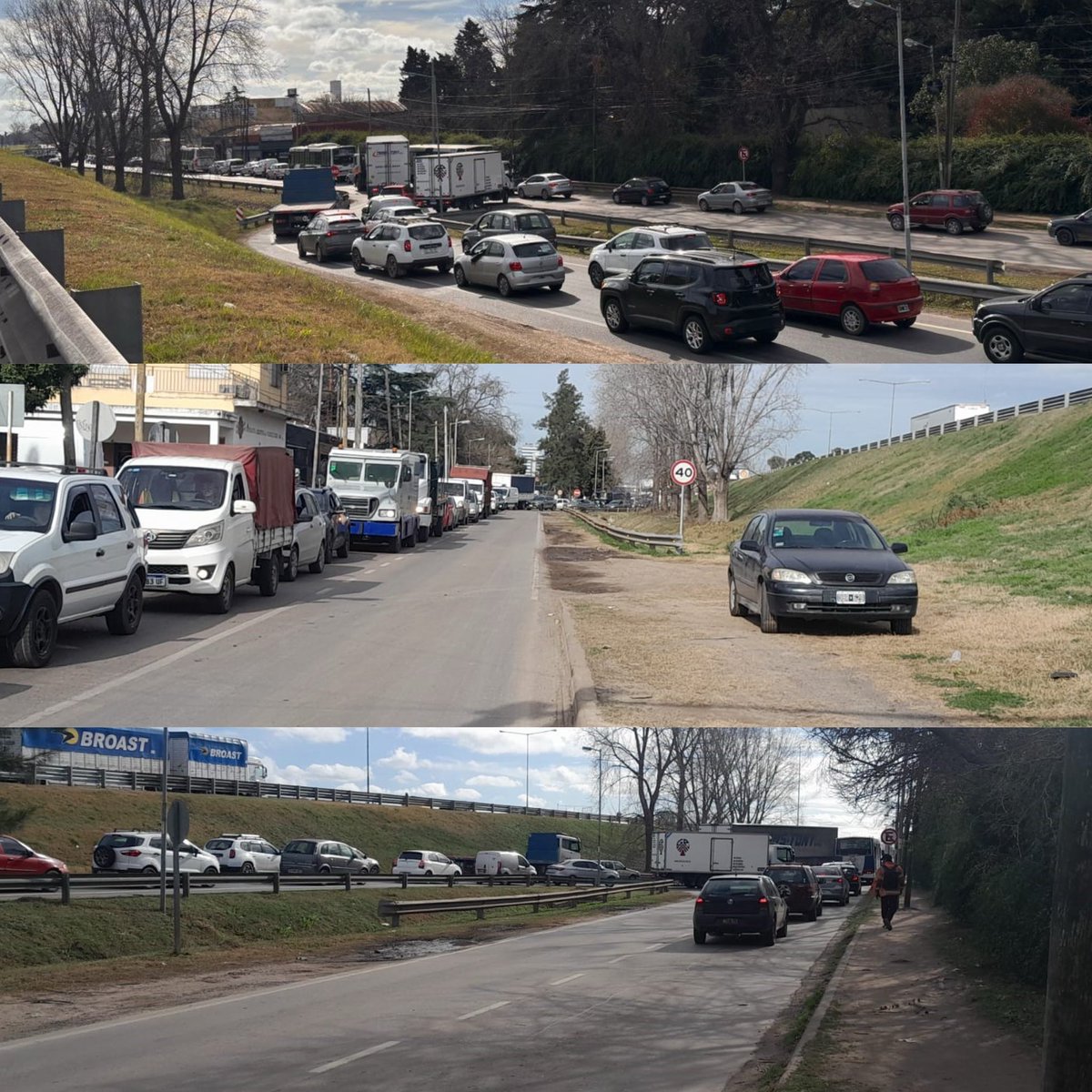 Desde la Municipalidad de Escobar, a través de la Agencia Municipal de Tránsito y Transporte, presentamos un reclamo formal a Autopistas del Sol por los problemas de circulación en ambas colectoras de Panamericana que genera el semáforo instalado en avenida De los Inmigrantes.