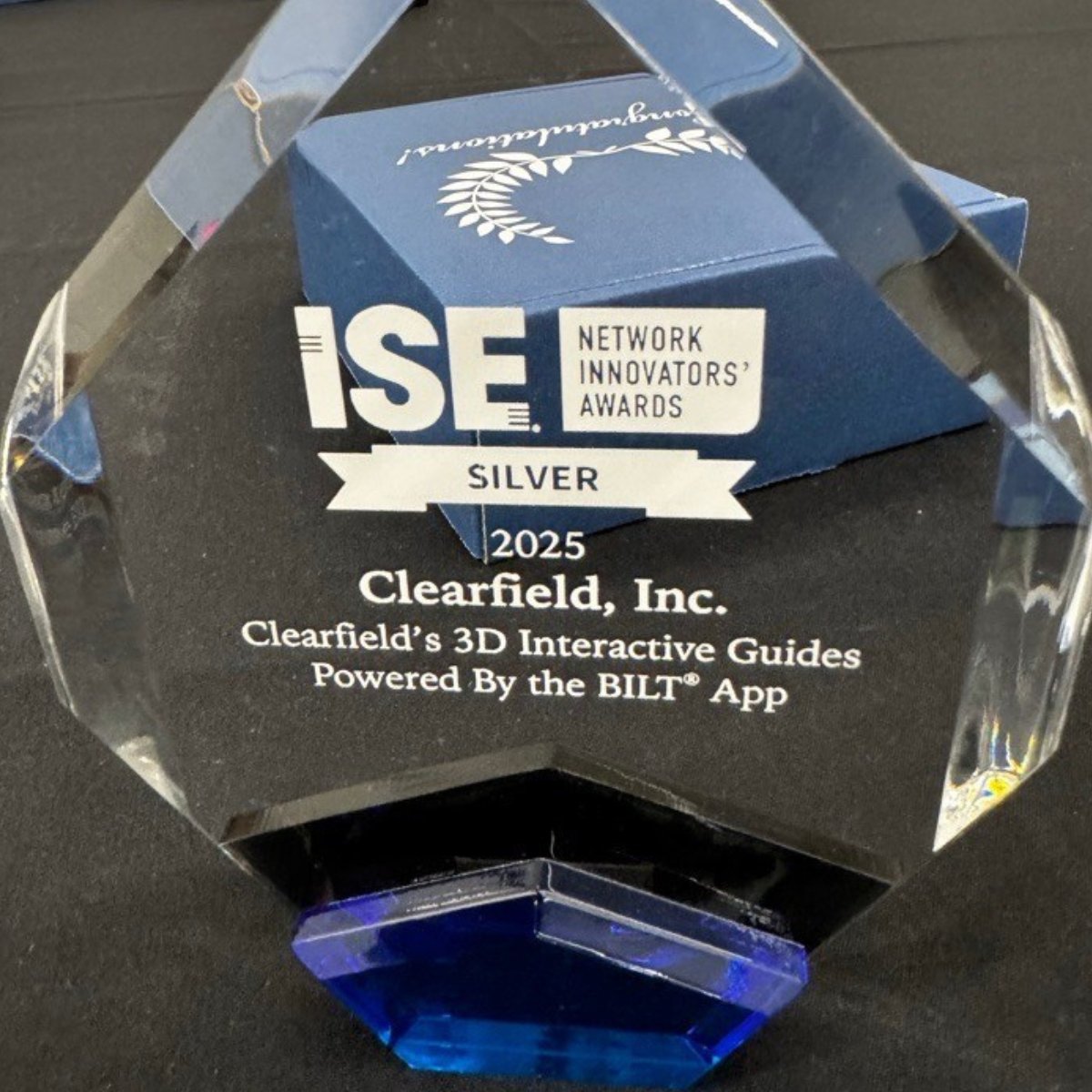 🏆 At #ISEExpo, Clearfield’s 3D Interactive Guides Powered By the <a href="/BILTapp/">BILT Inc.</a> received silver in the 2025 ISE Network Innovators' Awards.

Our collaboration is a "step forward in technician training and on-the-go field reference material," per <a href="/ISE_Magazine/">ISE_Magazine</a>: isemag.com/home/article/5…
