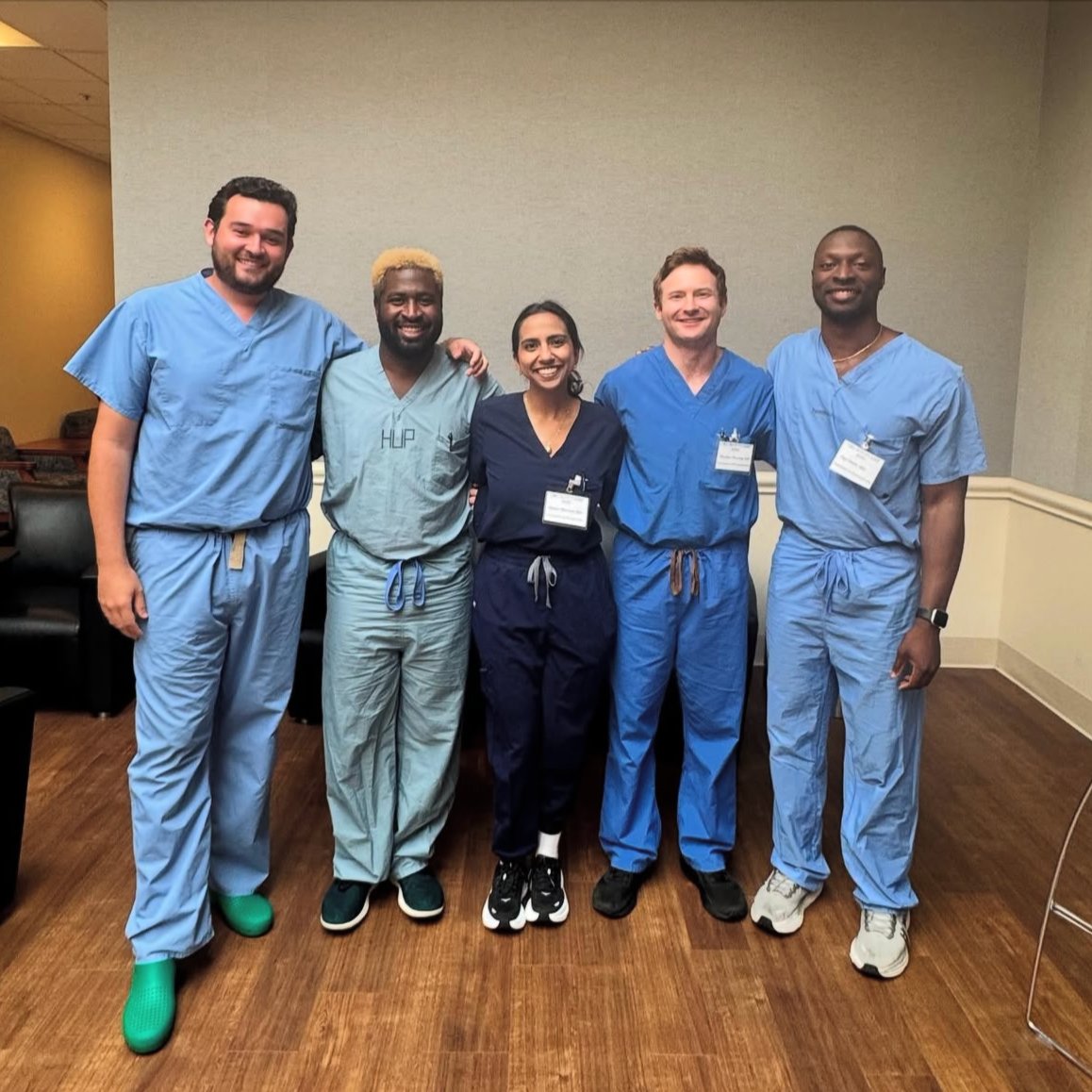 Penn_ENT's tweet photo. Our PGY2s attended the annual ORL Emergencies Bootcamp hosted in Baltimore this month, led by impressive alumni and faculty. ๐ฉบ๐ช #ENTbootcamp #residents #Otolaryngology #MedEd #PGY2 https://t.co/Gt7DvAfy24
