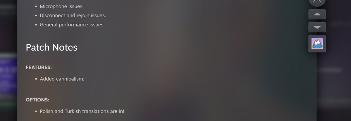 no pos si cierto añadieron canibalismo al peak.
quien quiere ser comida ? xdd