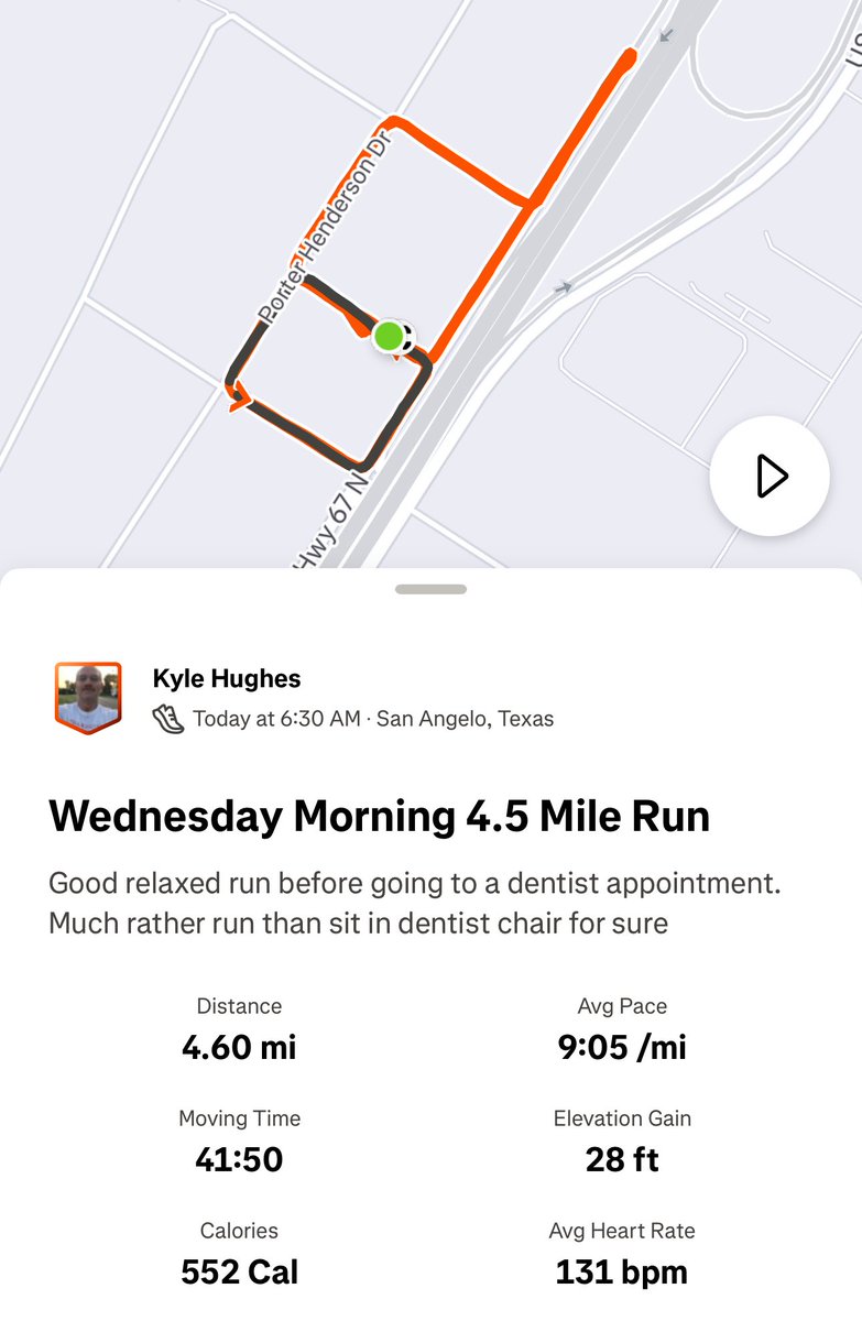 Kyle Hughes (@upsklh) on Twitter photo #RUN before work & dentist appointment today. Good run after extra day of rest. #RUNNING #RUNNER #GETGOING #NEEDEDREST #RUN before work & dentist appointment today. Good run after extra day of rest. #RUNNING #RUNNER #GETGOING #NEEDEDREST