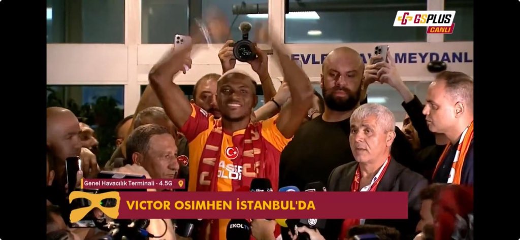 Hoşgeldin deli oğlan 👏👏👏 #soloilGala #victoroshimen