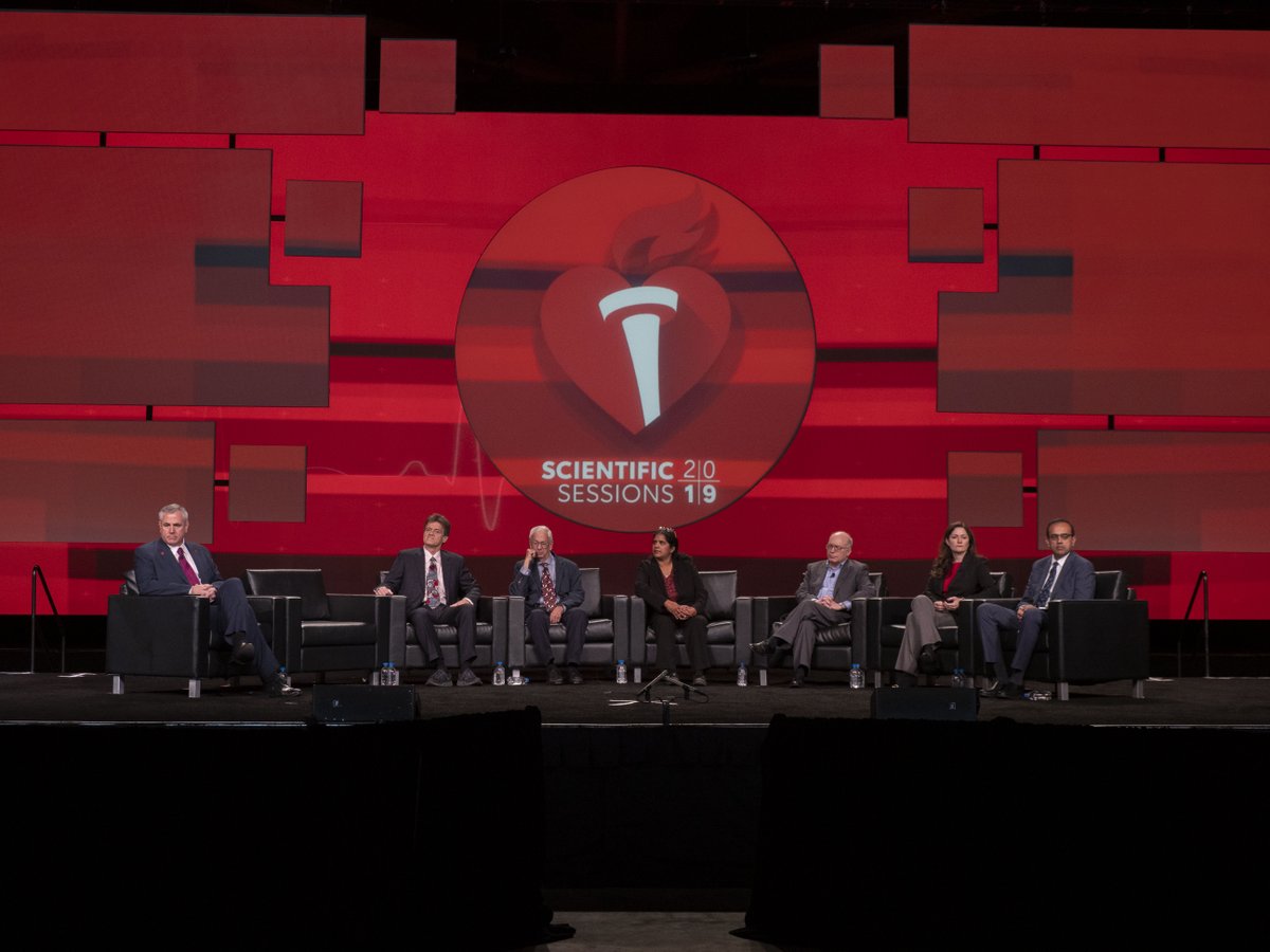AHAScience's tweet image. Let the good times roll! #AHA25 is just 100 days away. No other event combines this level of scientific rigor, specialty depth, and clinical impact under one roof.
📷 #AHA19 @dmljmd @manesh_patelMD
Scientific Sessions 2025 Chairs: @JoChikweMD @bnallamo