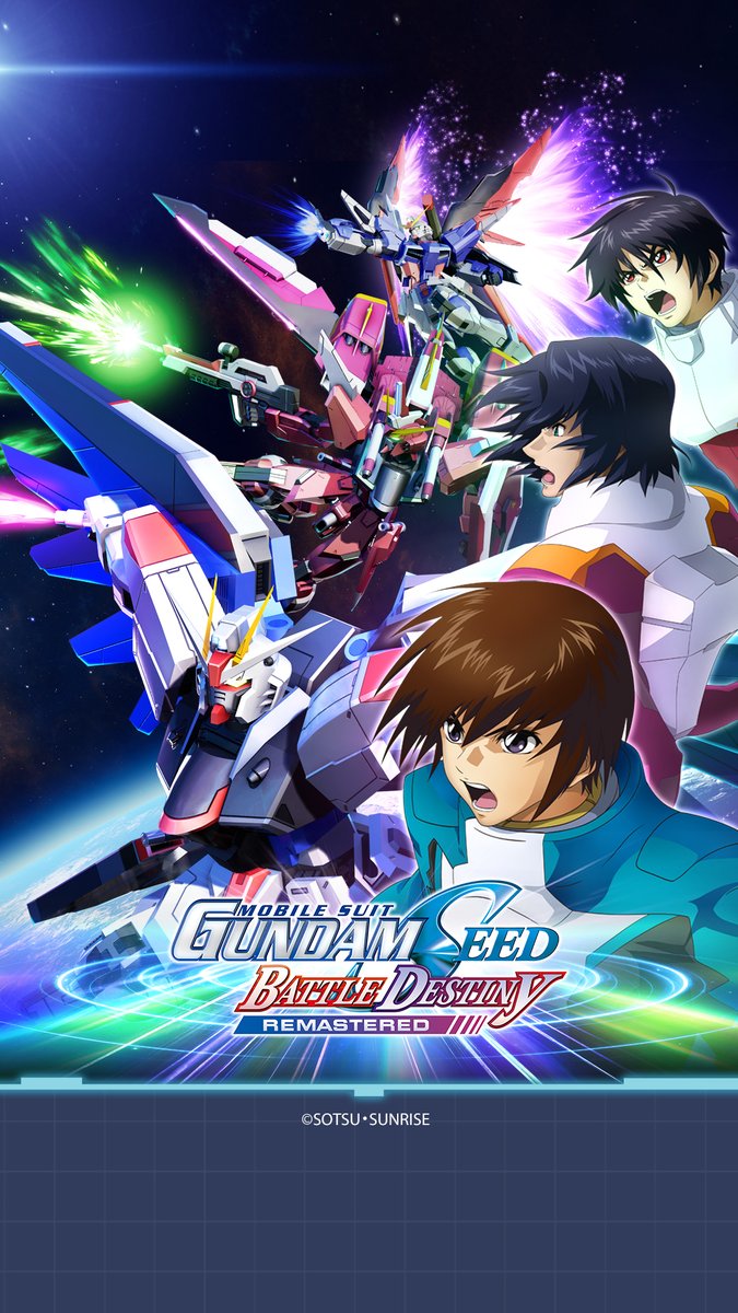 Stand clear, these Mobile Suit Gundam Seed Battle Destiny Remastered mobile wallpapers are making a crash landing!

Save it now and equip it as your new background for your device!