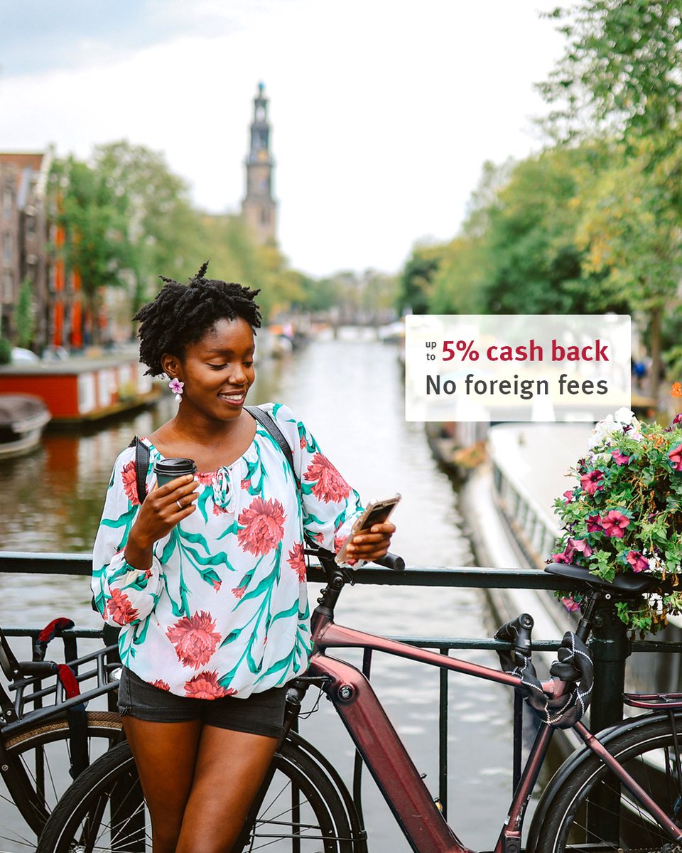From canal strolls to cafés, your card should travel as well as you do. 🚲☕

Get up to 5% cash back and zero foreign transaction fees with a Stanford FCU rewards credit card.