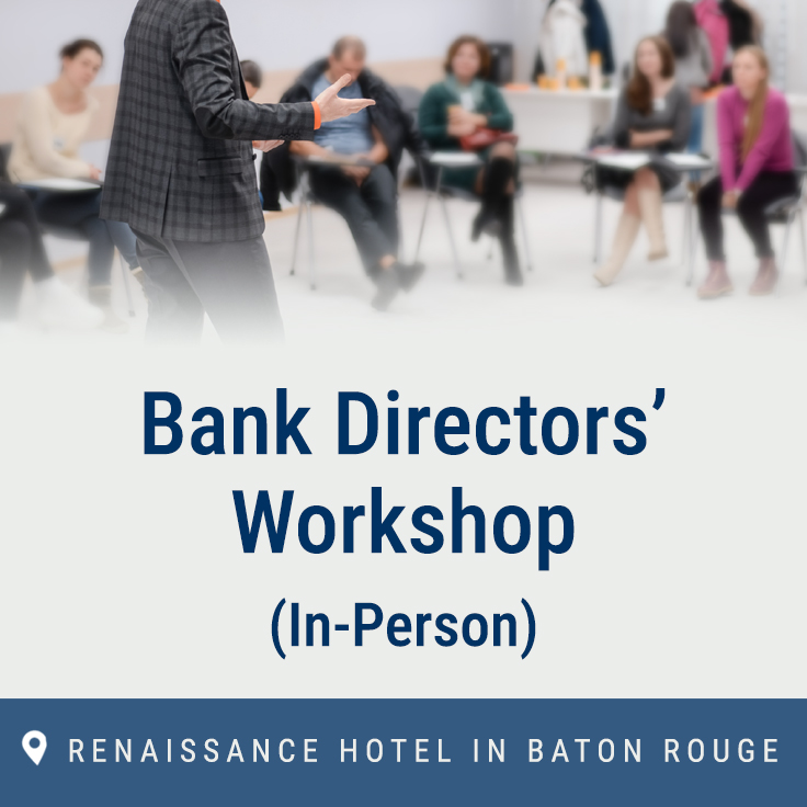 Bank Directors: Don’t miss LBA’s one-day program tackling today’s most pressing banking topics! Dive into economic uncertainty, evolving risks and regulatory shifts. Plus, understand your risk potential and explore practical solutions. ow.ly/eZPj50WtFgx