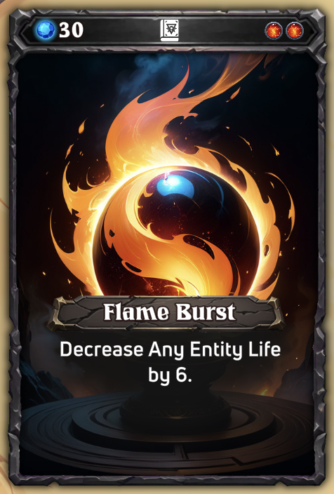 Flame Burst skill will be nerfed shortly and will cost 40 mana