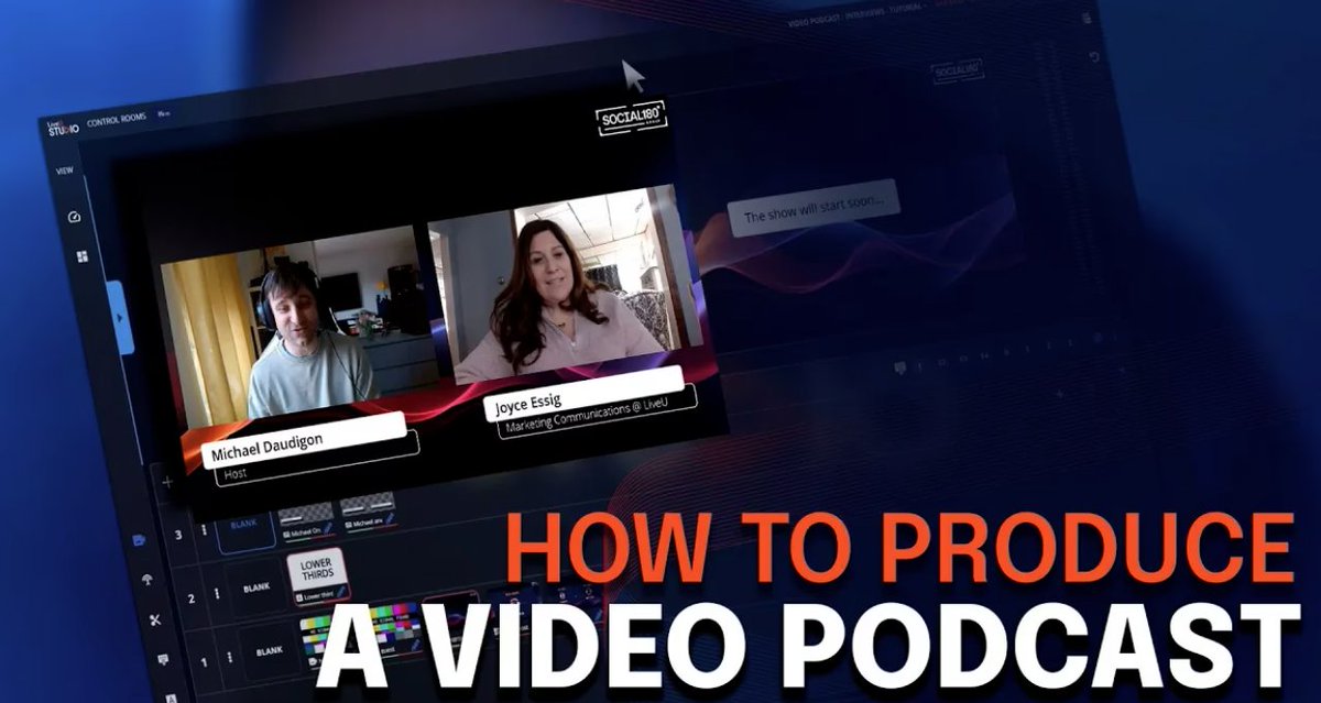 Boost Your Video Podcast Quality with Remote Collaboration Tools and LiveU Studio dlvr.it/TMCHs4