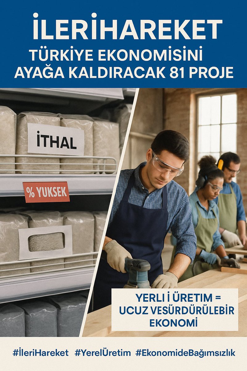 Türkiye’nin en büyük ekonomik krizi: üretememek

Her yıl 50 milyar $’lık gıda, 30 milyar $’lık makine ve 15 milyar $’lık ilaç ithal ediyoruz.
Bu sürdürülemez. 👇