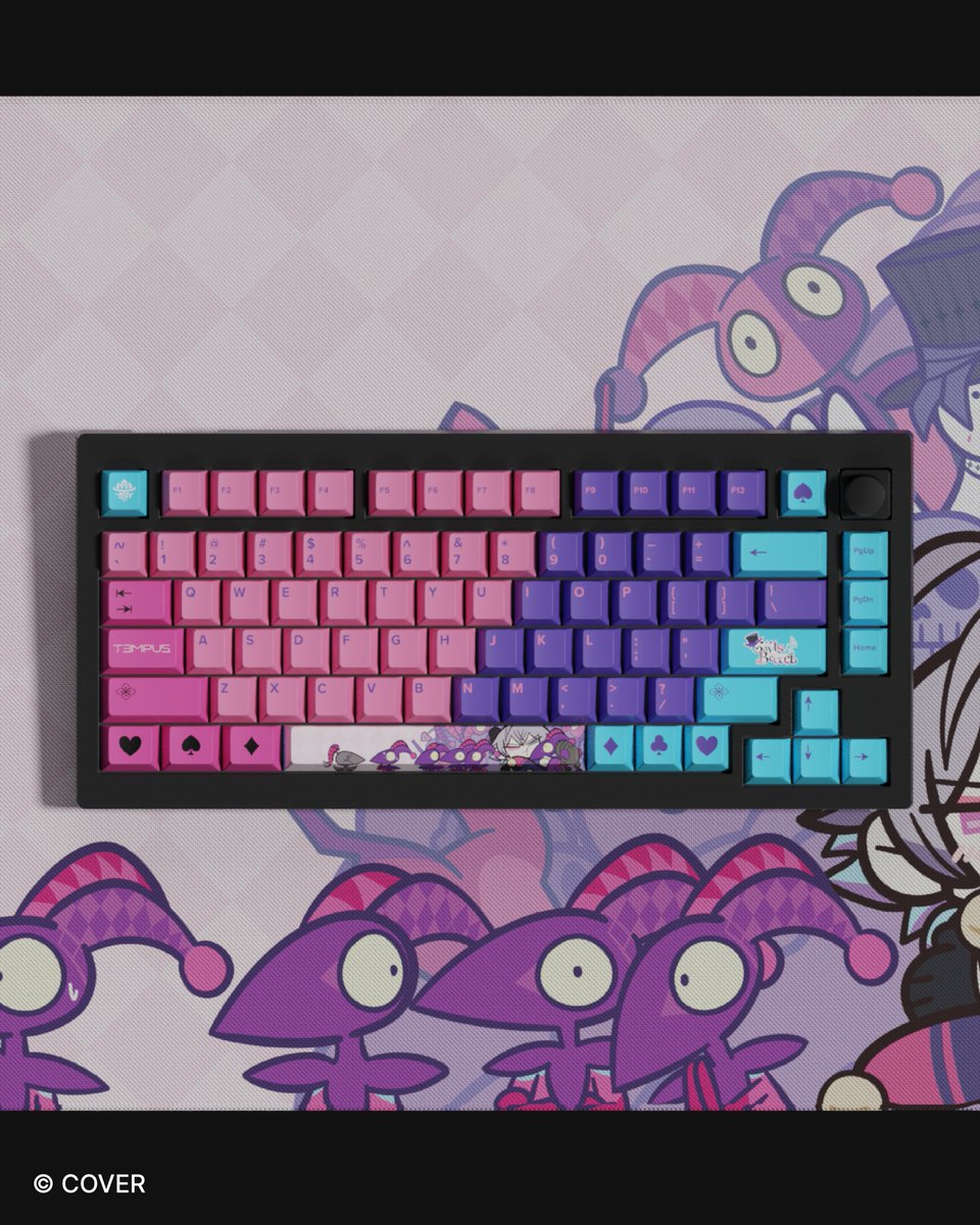 Mkro (@mkrostudio) on Twitter photo 🎩 Gavis Bettel Collection 🎩
Mark your calendars Bettelion so you don't miss out on this exclusive <a href="/gavisbettel/">Gavis Bettel🎩HOLOSTARS EN</a> collection!
This collection features:
🎩Black V1 Max Keychron Keyboard
🎩Gavis Bettel Keycap Set
🎩Gavis Bettel Deskmat
Newsletter Sign-up:
🔗hololive-keyboards-shop.fourthwall.com 🎩 Gavis Bettel Collection 🎩
Mark your calendars Bettelion so you don't miss out on this exclusive <a href="/gavisbettel/">Gavis Bettel🎩HOLOSTARS EN</a> collection!
This collection features:
🎩Black V1 Max Keychron Keyboard
🎩Gavis Bettel Keycap Set
🎩Gavis Bettel Deskmat
Newsletter Sign-up:
🔗hololive-keyboards-shop.fourthwall.com