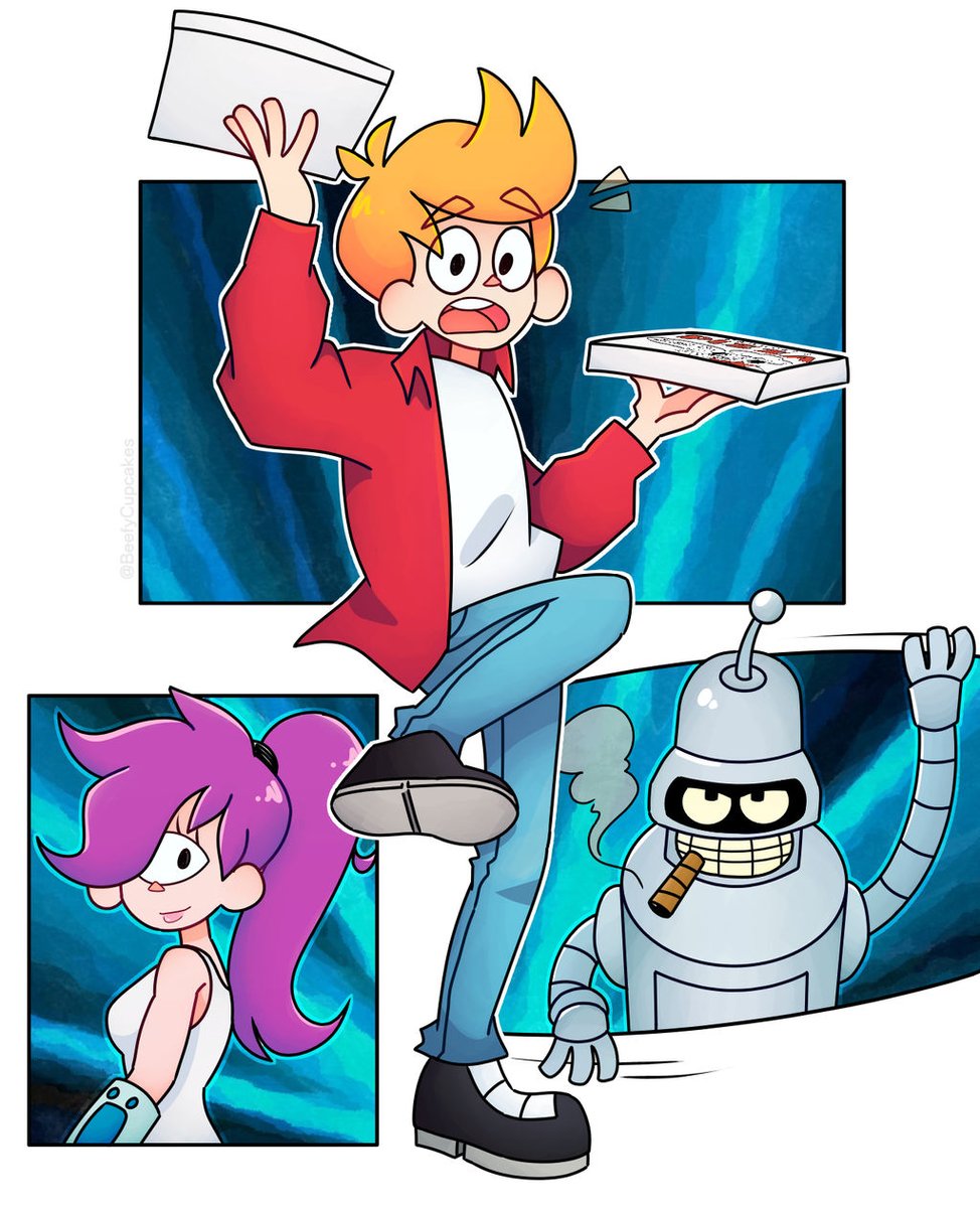 Some of the very cute and clool #Futurama fanart pictures by <a href="/BeefyCupcakes/">BeefyCupcakes</a>

Full gallery here: deviantart.com/beefycupcakes/…