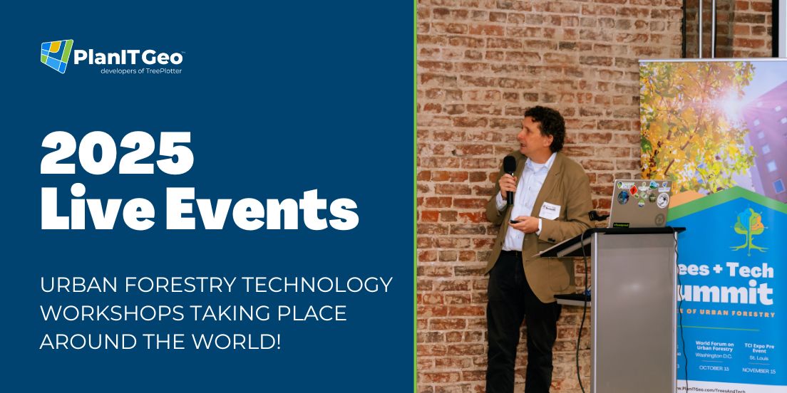PlanIT Geo’s 2025 Global Events: are designed for professionals and organizations eager to harness the latest technology &amp; data-driven strategies in urban forestry. Across all events, the focus is on practical learning, hands-on experience, &amp;actionable 
 bit.ly/3CA8GFa