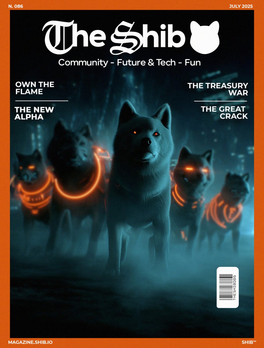 The SHIB Magazine Edition 86
☟☟☟
magazine.shib.io