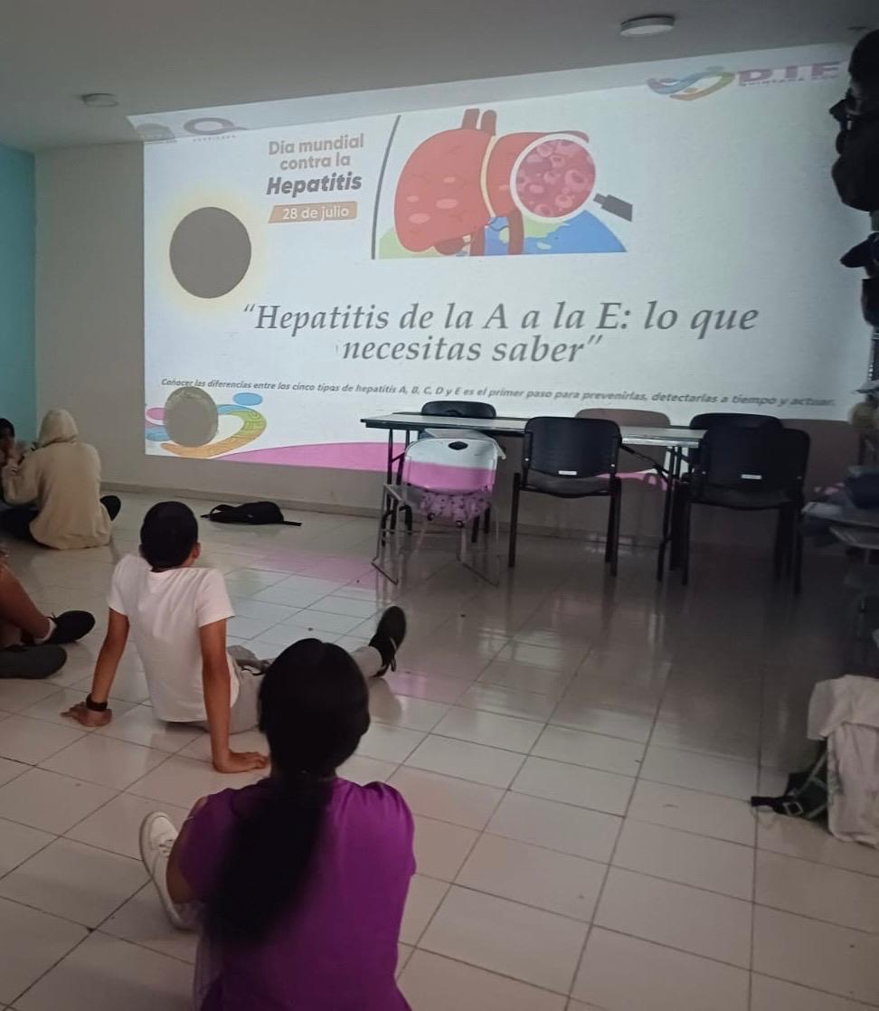 El DIF PILARES, llevó a cabo a través del área de enfermería la plática , "Hepatitis de la A a la E: lo que necesitas saber", dirigida a las y los adolescentes. 🗣️🩺

#UnidosParaTransformar
