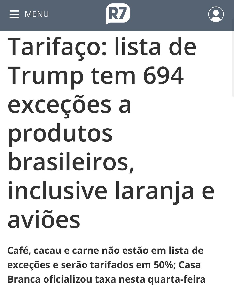 Lula demonstrou que a verdadeira negociação exige diálogo, jamais submissão. Diante da firmeza brasileira, Trump recuou: adiou as tarifas e manteve 694 produtos fora das taxações. O Brasil provou ao mundo que soberania nacional é princípio inegociável.