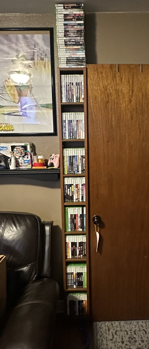 Took 4 hours to alphabetize the backlog of purchases. Have a bulk purchase of chaffe games coming from <a href="/eStarland/">eStarland</a> to bring the total left for the ntsc collection to 23.<a href="/CreaseAndAssist/">Derek Felska</a>