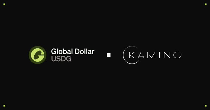USDG and Kamino Finance Partnership Logo