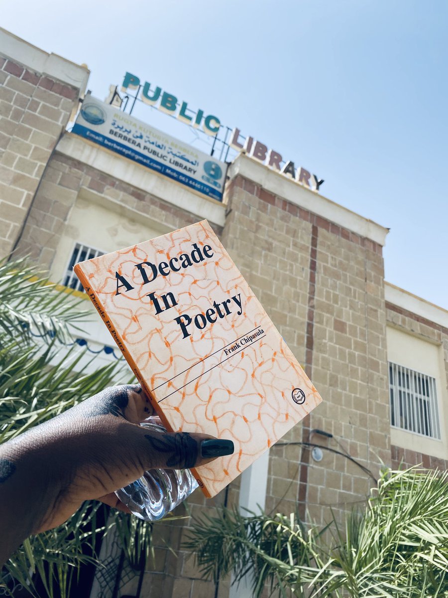 I was supposed to read these poems and later attend the Samfya Book, but I donated it this beautiful library.
If you are in Berbera, pass by and read a Zambian book.
#hibf2025 
#Zambia