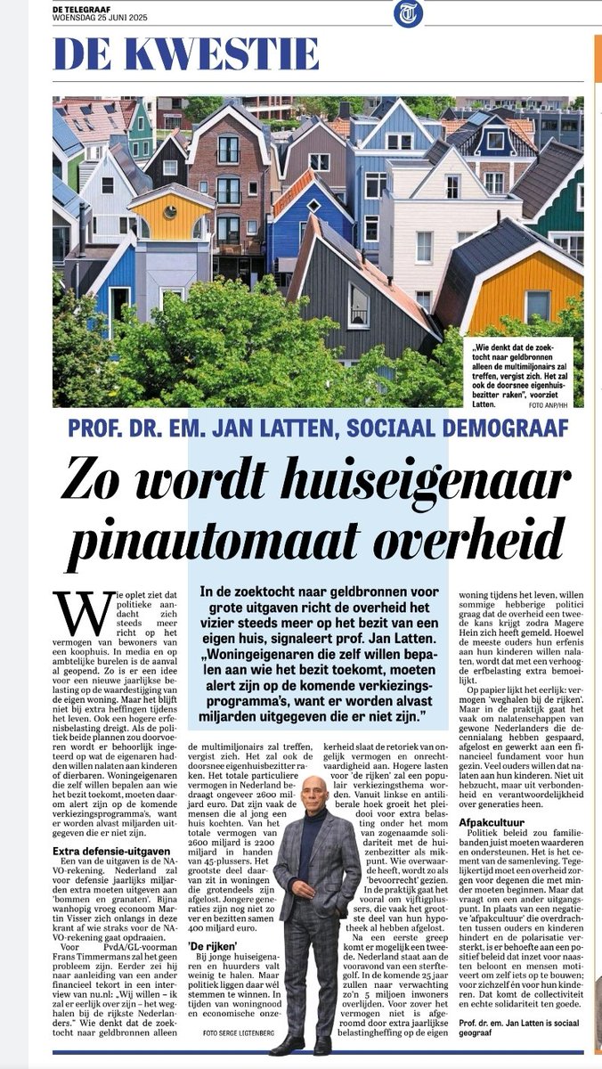 Het voorspel
en wat volgen gaat: 
vooral #ouderen met afgelost #huis worden nieuwe pinautomaat #verkiezingen