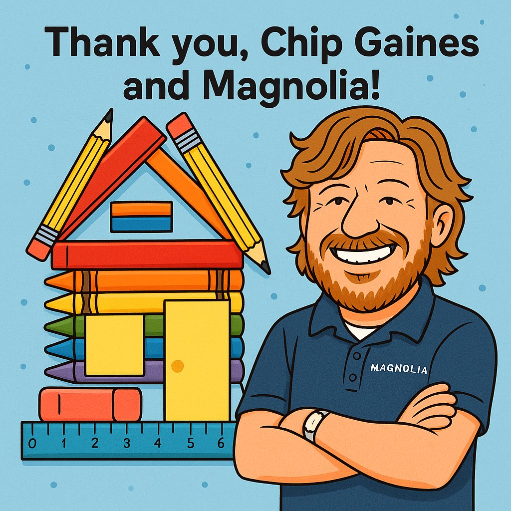 Mrs. L (@iteachfirsties1) on Twitter photo A HUGE THANK YOU to <a href="/chipgaines/">Chip Gaines</a> <a href="/magnolia/">magnolia</a> <a href="/AssistingChip/">Assisting Chip</a> for being #clearthelist heroes.
I’m a first grade teacher who would be so appreciative if you could take a look at our list. amazon.com/hz/wishlist/ls… A HUGE THANK YOU to <a href="/chipgaines/">Chip Gaines</a> <a href="/magnolia/">magnolia</a> <a href="/AssistingChip/">Assisting Chip</a> for being #clearthelist heroes.
I’m a first grade teacher who would be so appreciative if you could take a look at our list. amazon.com/hz/wishlist/ls…