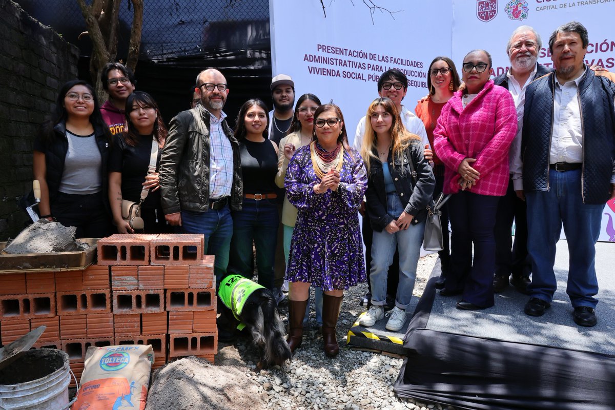 ClaraBrugadaM's tweet image. Presentamos las "Facilidades Administrativas para la Producción de #ViviendaSocial, Pública y/o Asequible" porque queremos que las y los jóvenes accedan a un hogar digno y construyan comunidad con arraigo.

Con proyectos y presupuesto asegurados, ahora simplificamos once trámites…