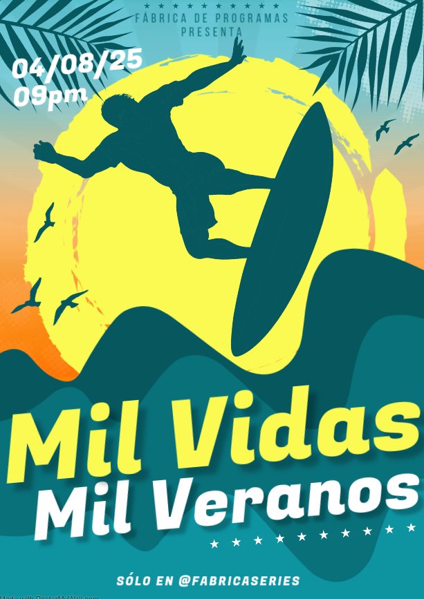 ☀️ MIL VIDAS: MIL VERANOS – Estreno 4 de agosto

El universo Mil Vidas no para y este verano vuelve con una entrega especial: Mil Vidas: Mil Veranos llega el 4 de agosto con nuevos personajes, historias y emociones. 

#VeranoSoberano