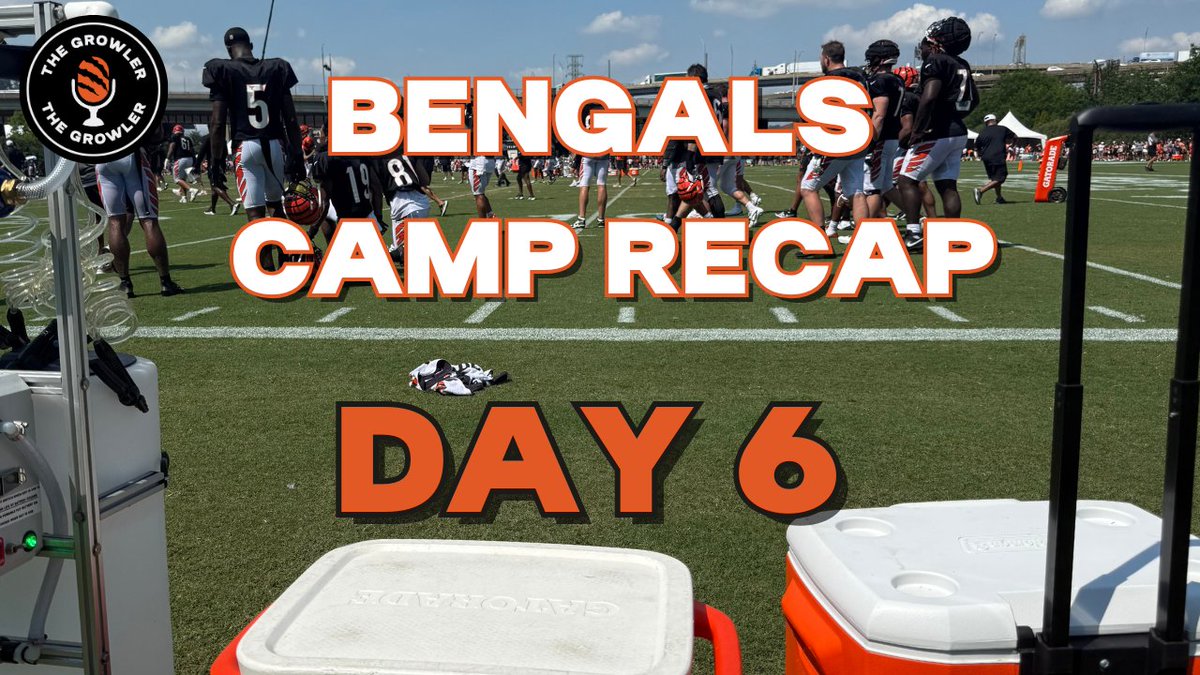 Paul Dehner Jr. (@pauldehnerjr) on Twitter photo Latest #Bengals camp recap w/ <a href="/ByJayMorrison/">Jay Morrison</a>:
💰 Trey Day, what he had to say and our takeaway.
🗑️ Jordan Battle talking trash to Ja'Marr Chase
🎙️Scott Peters on Amarius Mims and the need for greed
📺: youtu.be/6DBNgBCBKjs
🍎: podcasts.apple.com/us/podcast/the… Latest #Bengals camp recap w/ <a href="/ByJayMorrison/">Jay Morrison</a>:
💰 Trey Day, what he had to say and our takeaway.
🗑️ Jordan Battle talking trash to Ja'Marr Chase
🎙️Scott Peters on Amarius Mims and the need for greed
📺: youtu.be/6DBNgBCBKjs
🍎: podcasts.apple.com/us/podcast/the…