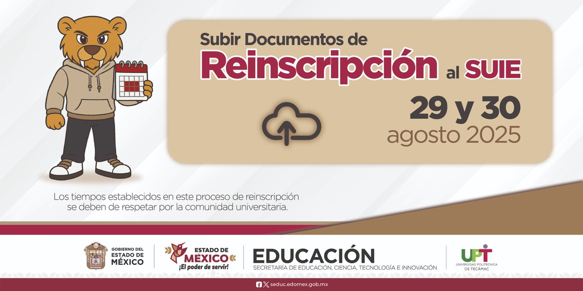 #COLMILLOS ❗ES LA HORA DE TU REINSCRIPCIÓN❗, 😎 no se te olvide de subir tus documentos de reinscripción porque será la única fecha 📆😮. Primero tus estudios, primero tu futuro. 🤩 🙌🏼